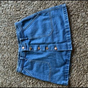 Denim Skirt